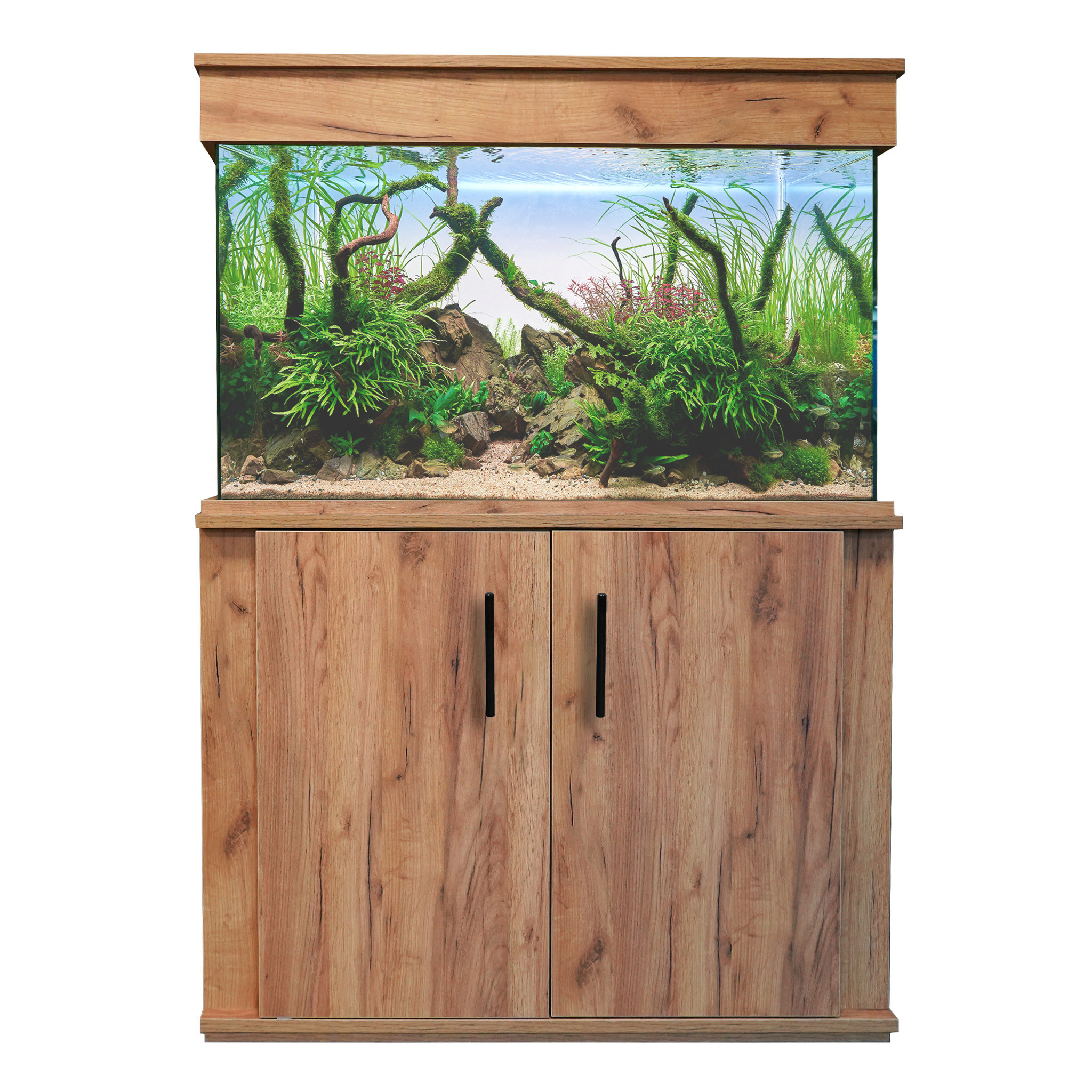 Clearseal Aura 200 Aquarium Set - Kendal Oak