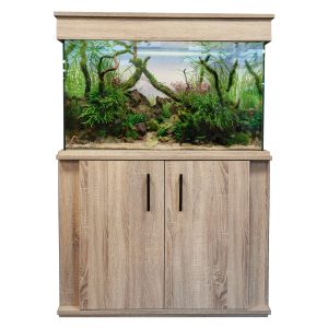 Clearseal Aura 200 Aquarium Set - Bardolino Oak
