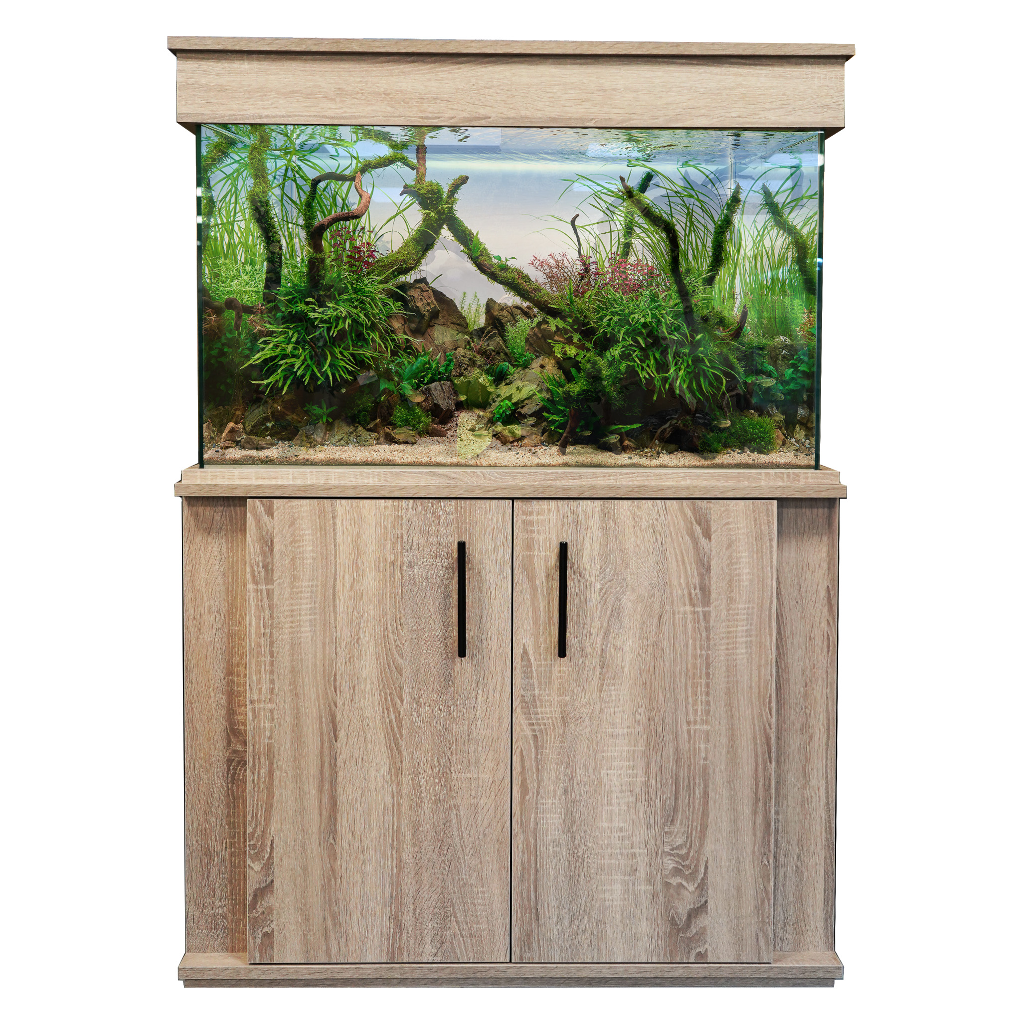 Clearseal Aura 200 Aquarium Set - Bardolino Oak