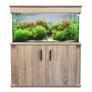 Clearseal Aura 250 Aquarium Set - Bardolino Oak