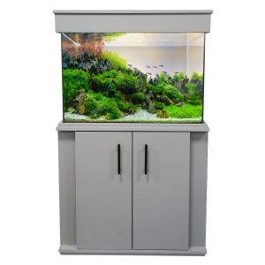 Clearseal Aura 160 Aquarium Set - Driftwood Grey