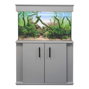 Clearseal Aura 200 Aquarium Set - Driftwood Grey